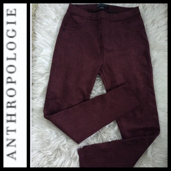 NWOT⭐️HP⭐️Anthro Sanctuary Hi-Rise Faux Suede Legging - Picture 6 of 11